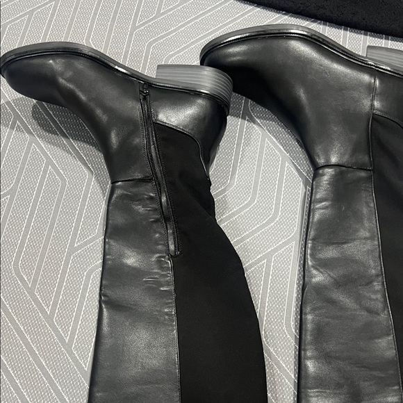 Target Black Over the Knee Boots - Picture 3 of 7